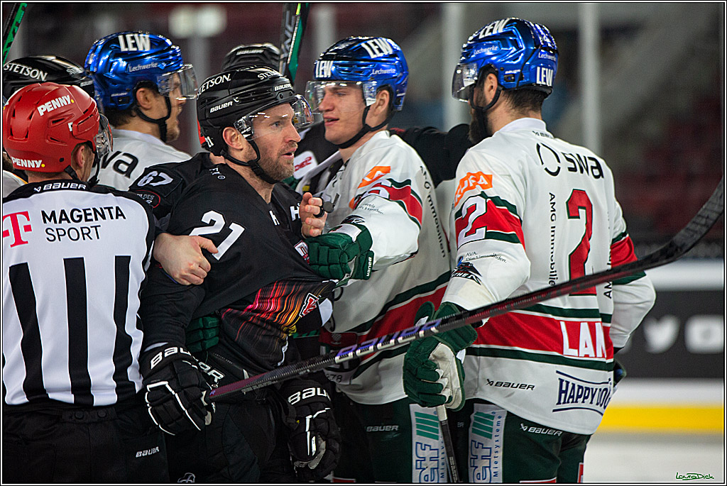 PENNY DEL; Koelner Haie- Augsburger Panther; Koeln, 08.01.2023